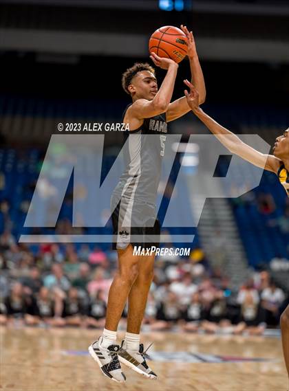 Thumbnail 1 in Oak Cliff Faith Family Academy vs Randall (UIL 4A Basketball Semifinal) photogallery.