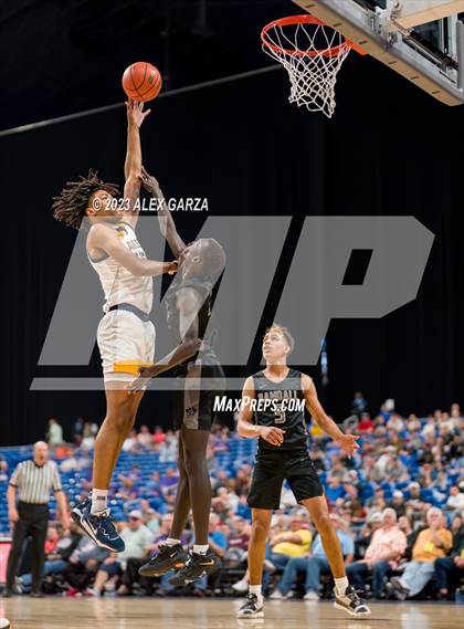 Thumbnail 3 in Oak Cliff Faith Family Academy vs Randall (UIL 4A Basketball Semifinal) photogallery.
