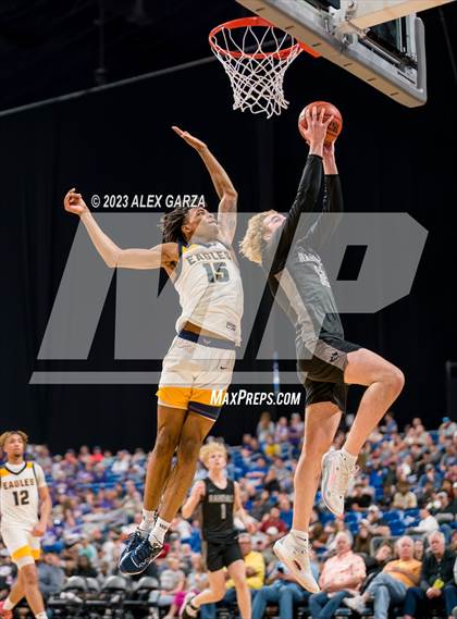 Thumbnail 3 in Oak Cliff Faith Family Academy vs Randall (UIL 4A Basketball Semifinal) photogallery.