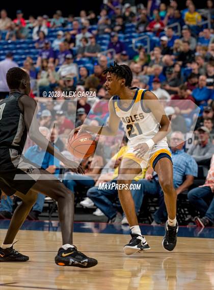 Thumbnail 2 in Oak Cliff Faith Family Academy vs Randall (UIL 4A Basketball Semifinal) photogallery.