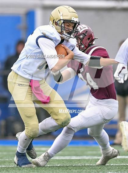 Thumbnail 1 in North Shore vs. Bayport-Blue Point (Section 8 vs Section XI Class D Final) photogallery.