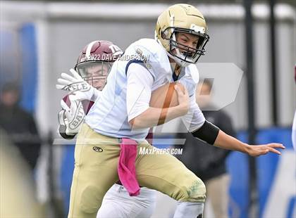 Thumbnail 3 in North Shore vs. Bayport-Blue Point (Section 8 vs Section XI Class D Final) photogallery.