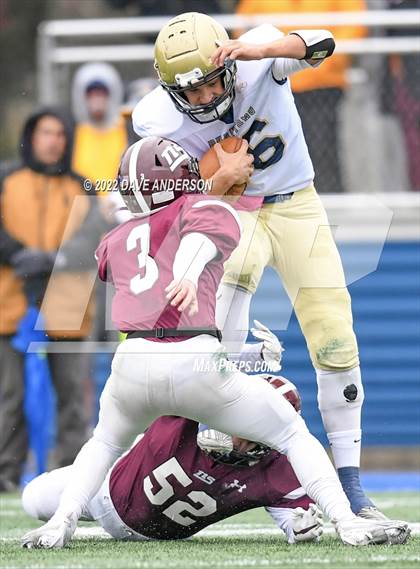 Thumbnail 1 in North Shore vs. Bayport-Blue Point (Section 8 vs Section XI Class D Final) photogallery.