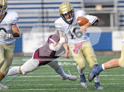 Thumbnail 1 in North Shore vs. Bayport-Blue Point (Section 8 vs Section XI Class D Final) photogallery.