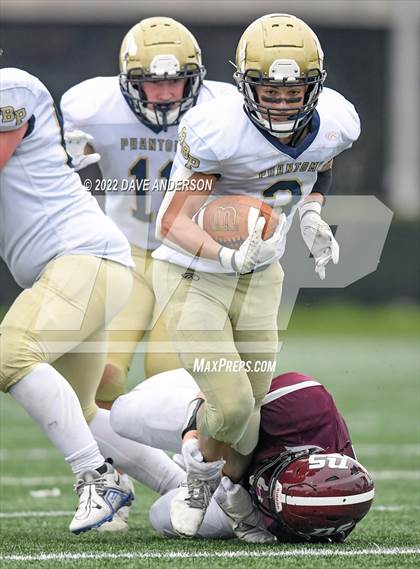Thumbnail 3 in North Shore vs. Bayport-Blue Point (Section 8 vs Section XI Class D Final) photogallery.