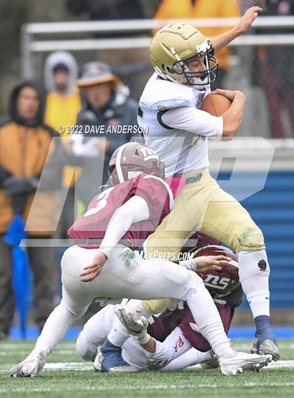 Thumbnail 3 in North Shore vs. Bayport-Blue Point (Section 8 vs Section XI Class D Final) photogallery.