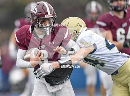 Thumbnail 3 in North Shore vs. Bayport-Blue Point (Section 8 vs Section XI Class D Final) photogallery.