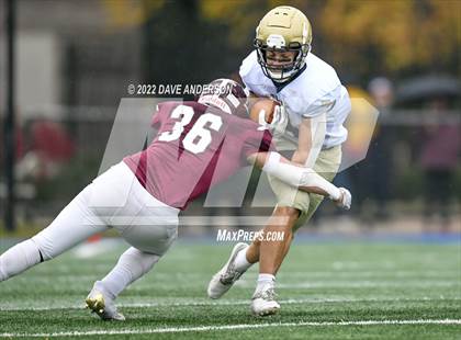 Thumbnail 3 in North Shore vs. Bayport-Blue Point (Section 8 vs Section XI Class D Final) photogallery.