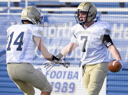 Thumbnail 2 in North Shore vs. Bayport-Blue Point (Section 8 vs Section XI Class D Final) photogallery.