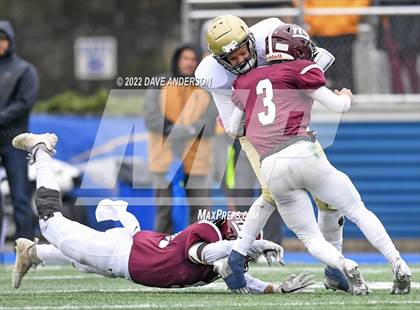 Thumbnail 2 in North Shore vs. Bayport-Blue Point (Section 8 vs Section XI Class D Final) photogallery.