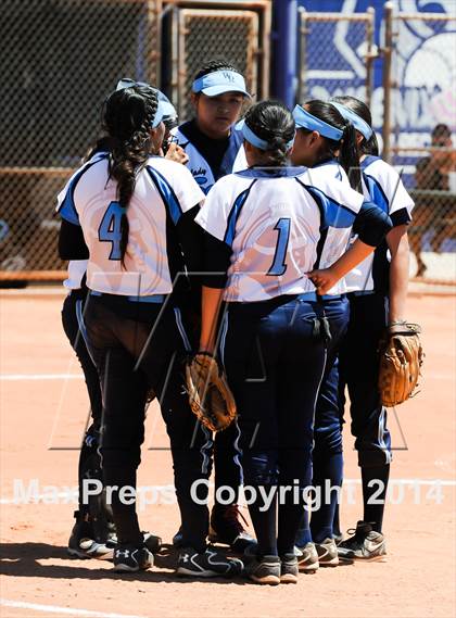 Thumbnail 1 in Coolidge @ Window Rock (AIA D3 Playoff) photogallery.