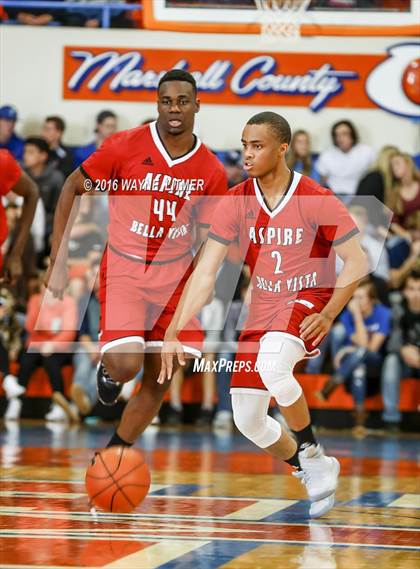 Thumbnail 3 in ASPIRE Academy vs Oak Hill Academy (Marshall County Hoopfest) photogallery.