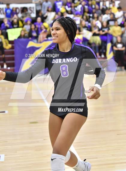 Thumbnail 1 in Durango vs. Bishop Manogue (NIAA 4A State Quarterfinal) photogallery.