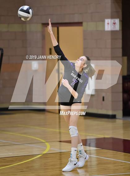 Thumbnail 2 in Durango vs. Bishop Manogue (NIAA 4A State Quarterfinal) photogallery.
