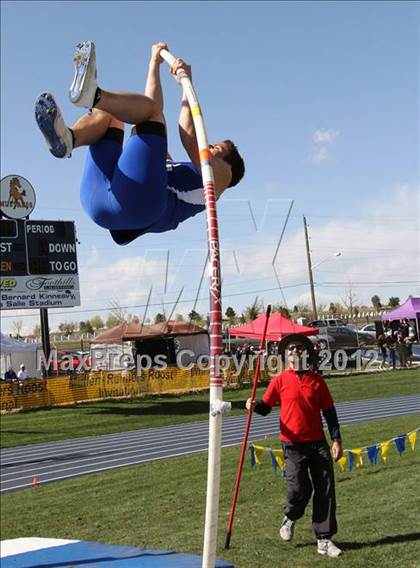 Thumbnail 1 in Mullen Runner's Roost Invitational (Boys Pole Vault) photogallery.