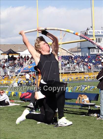 Thumbnail 1 in Mullen Runner's Roost Invitational (Boys Pole Vault) photogallery.