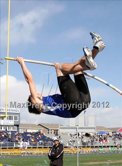 Thumbnail 2 in Mullen Runner's Roost Invitational (Boys Pole Vault) photogallery.