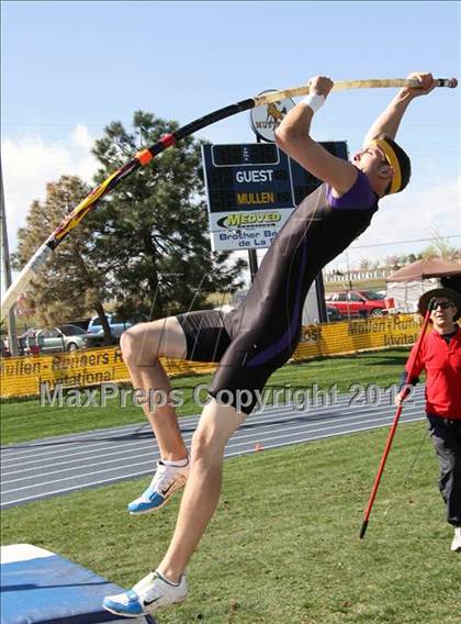 Thumbnail 1 in Mullen Runner's Roost Invitational (Boys Pole Vault) photogallery.