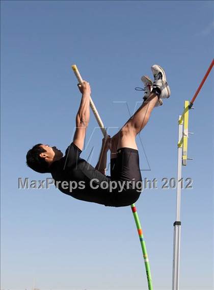 Thumbnail 2 in Mullen Runner's Roost Invitational (Boys Pole Vault) photogallery.