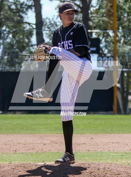Thumbnail 1 in Rancho Cucamonga vs Gladstone (Cougar Classic) photogallery.