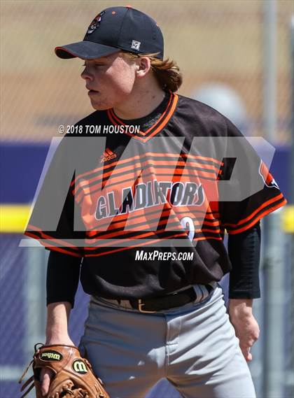 Thumbnail 2 in Rancho Cucamonga vs Gladstone (Cougar Classic) photogallery.