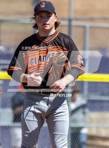Thumbnail 1 in Rancho Cucamonga vs Gladstone (Cougar Classic) photogallery.