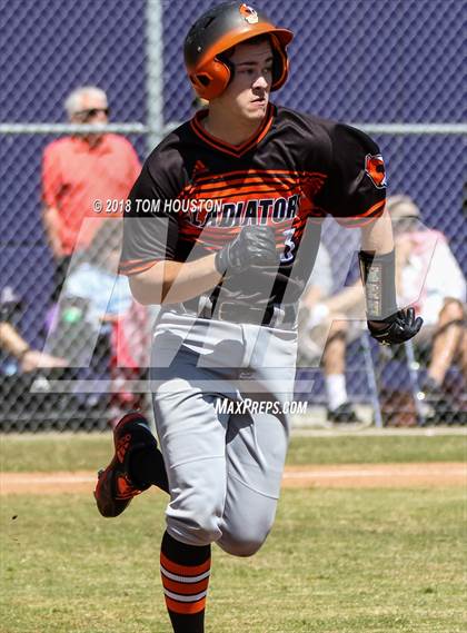 Thumbnail 2 in Rancho Cucamonga vs Gladstone (Cougar Classic) photogallery.