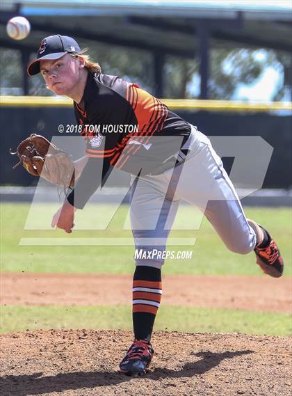 Thumbnail 2 in Rancho Cucamonga vs Gladstone (Cougar Classic) photogallery.