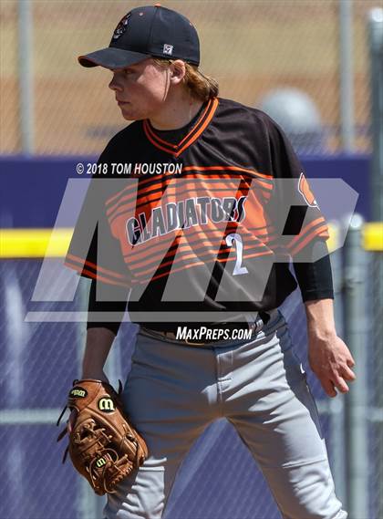 Thumbnail 1 in Rancho Cucamonga vs Gladstone (Cougar Classic) photogallery.