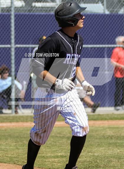 Thumbnail 2 in Rancho Cucamonga vs Gladstone (Cougar Classic) photogallery.