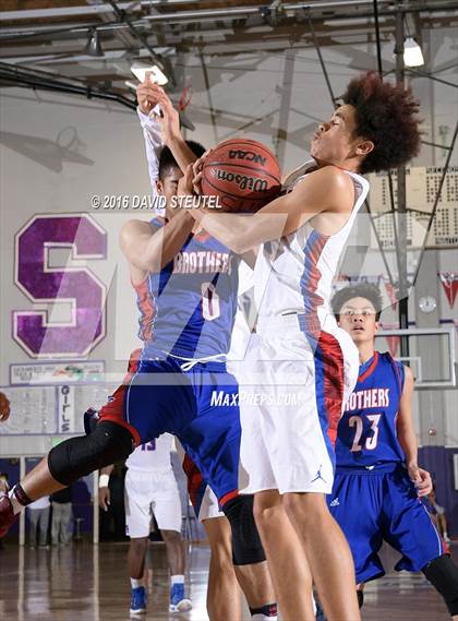 Thumbnail 1 in Christian Brothers vs. Folsom (St. Hope Elite Classic) photogallery.
