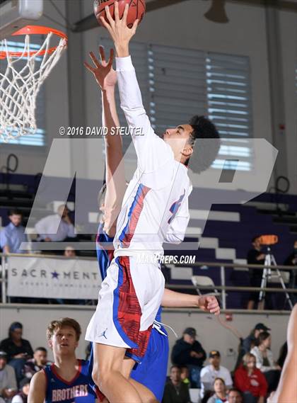 Thumbnail 1 in Christian Brothers vs. Folsom (St. Hope Elite Classic) photogallery.
