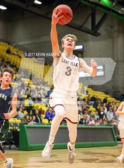 Thumbnail 3 in Lone Peak vs. Syracuse (UHSAA 5A 1st Round Playoff) photogallery.