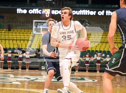 Thumbnail 1 in Lone Peak vs. Syracuse (UHSAA 5A 1st Round Playoff) photogallery.
