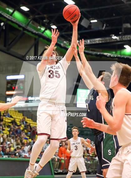 Thumbnail 2 in Lone Peak vs. Syracuse (UHSAA 5A 1st Round Playoff) photogallery.