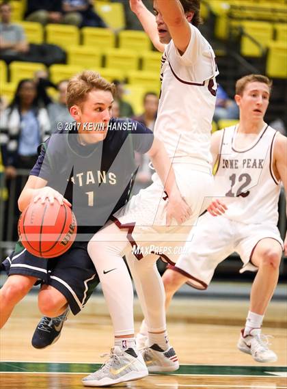 Thumbnail 3 in Lone Peak vs. Syracuse (UHSAA 5A 1st Round Playoff) photogallery.