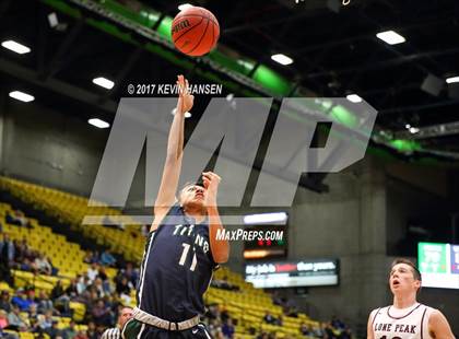 Thumbnail 3 in Lone Peak vs. Syracuse (UHSAA 5A 1st Round Playoff) photogallery.