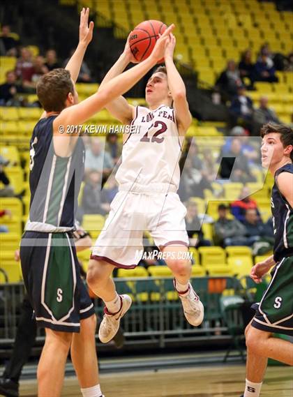 Thumbnail 1 in Lone Peak vs. Syracuse (UHSAA 5A 1st Round Playoff) photogallery.