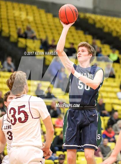 Thumbnail 3 in Lone Peak vs. Syracuse (UHSAA 5A 1st Round Playoff) photogallery.