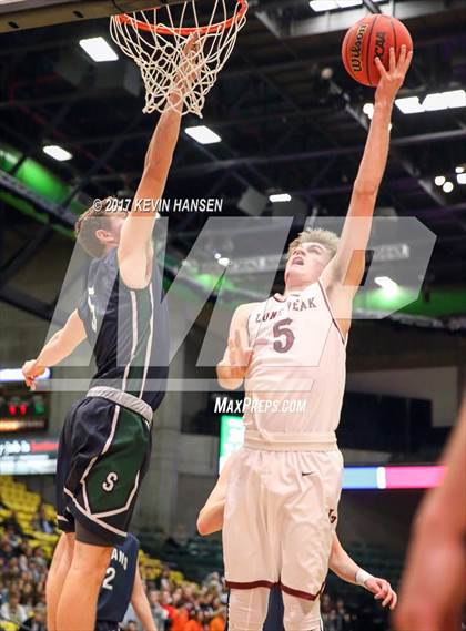 Thumbnail 2 in Lone Peak vs. Syracuse (UHSAA 5A 1st Round Playoff) photogallery.