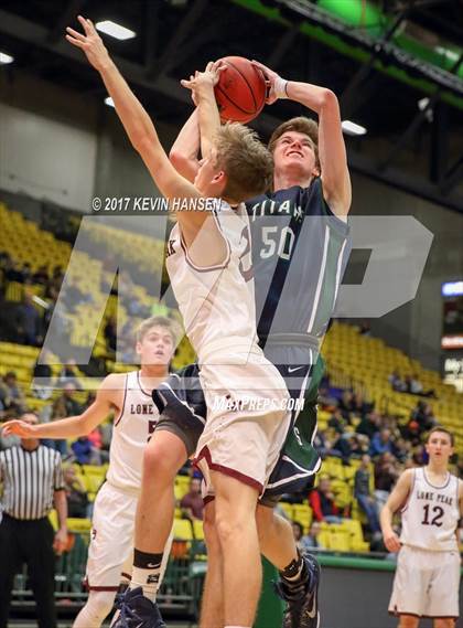 Thumbnail 3 in Lone Peak vs. Syracuse (UHSAA 5A 1st Round Playoff) photogallery.