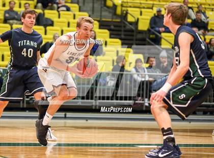 Thumbnail 2 in Lone Peak vs. Syracuse (UHSAA 5A 1st Round Playoff) photogallery.