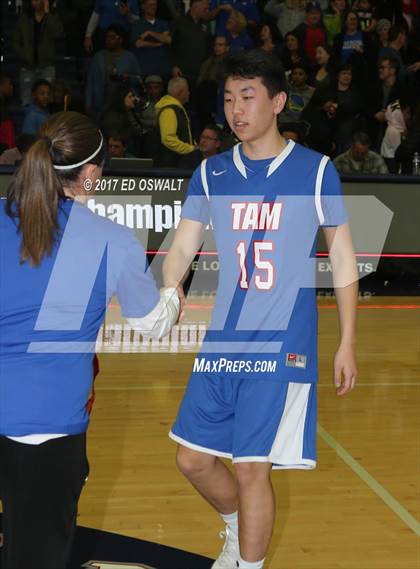 Thumbnail 1 in Tamalpais vs. Moreau Catholic (CIF NCS D2 Final) photogallery.