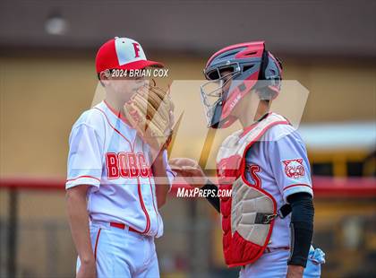 Thumbnail 1 in Flippin vs Green Forest (4th Annual Forrest Wood - Wood Bat Classic) photogallery.