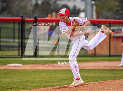 Thumbnail 3 in Flippin vs Green Forest (4th Annual Forrest Wood - Wood Bat Classic) photogallery.