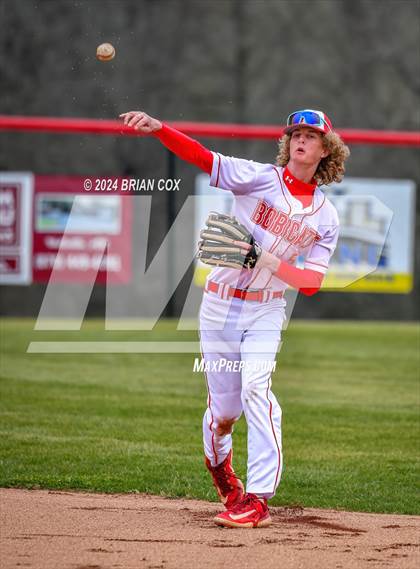 Thumbnail 1 in Flippin vs Green Forest (4th Annual Forrest Wood - Wood Bat Classic) photogallery.