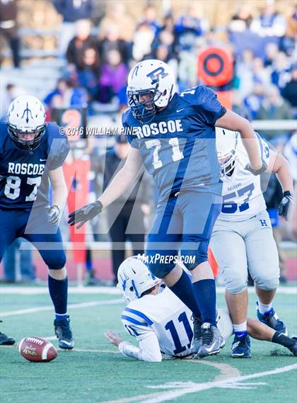 Thumbnail 3 in Haldane @ Roscoe Central/Livingston Manor/Downsville Central (NYSPHSAA Class D Regional Final) photogallery.