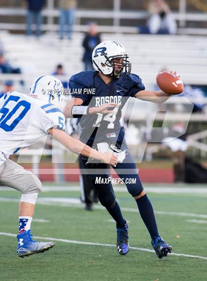 Thumbnail 1 in Haldane @ Roscoe Central/Livingston Manor/Downsville Central (NYSPHSAA Class D Regional Final) photogallery.
