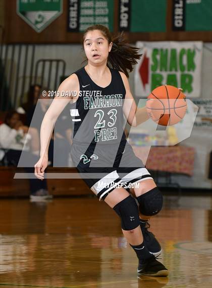 Thumbnail 1 in Lincoln vs. Fairmont Prep (St. Mary's Stockton MLK Showcase) photogallery.