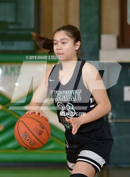 Thumbnail 2 in Lincoln vs. Fairmont Prep (St. Mary's Stockton MLK Showcase) photogallery.
